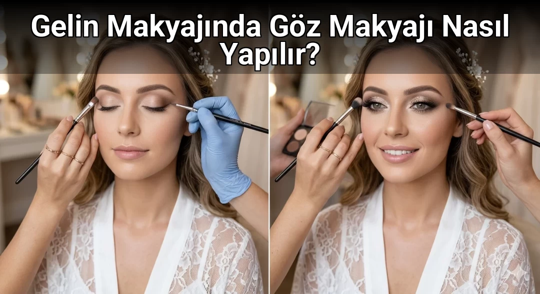 Gelin Makyajında Göz Makyajı Nasıl Yapılır?
